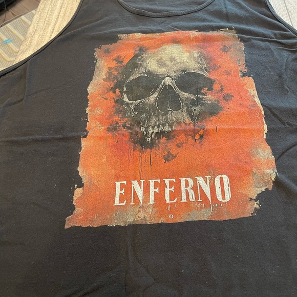 Enferno men’s Tank Top - Picture 2 of 4